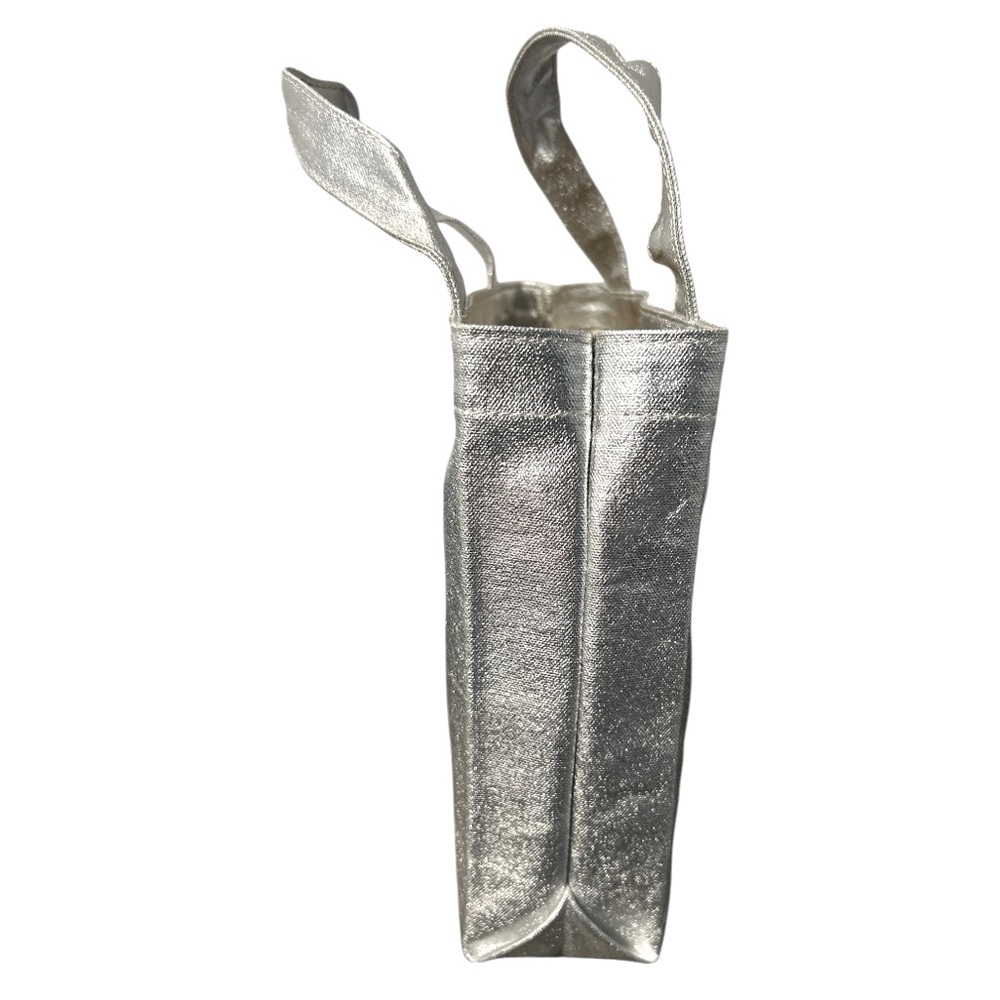 Madewell silver metallic mini tote - Picture 3 of 5